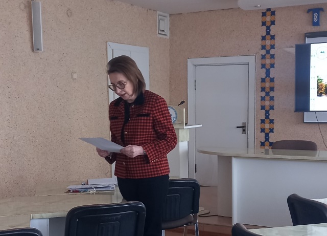 Заступник голово науково-методичної ради Олена Гузар